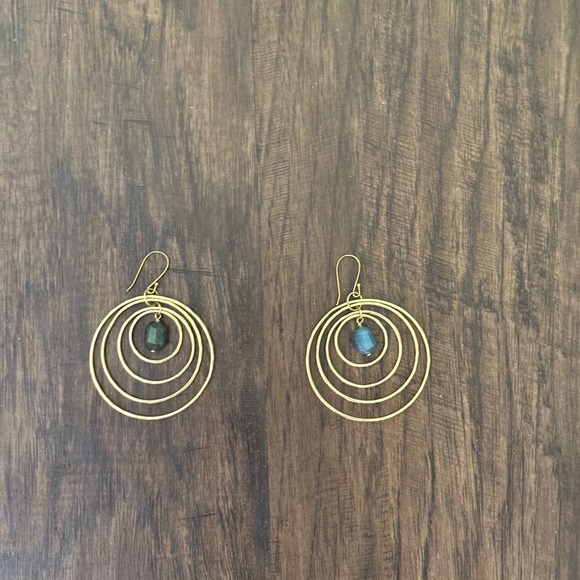 Banana Republic Labradorite solar system earring - Picture 6 of 16